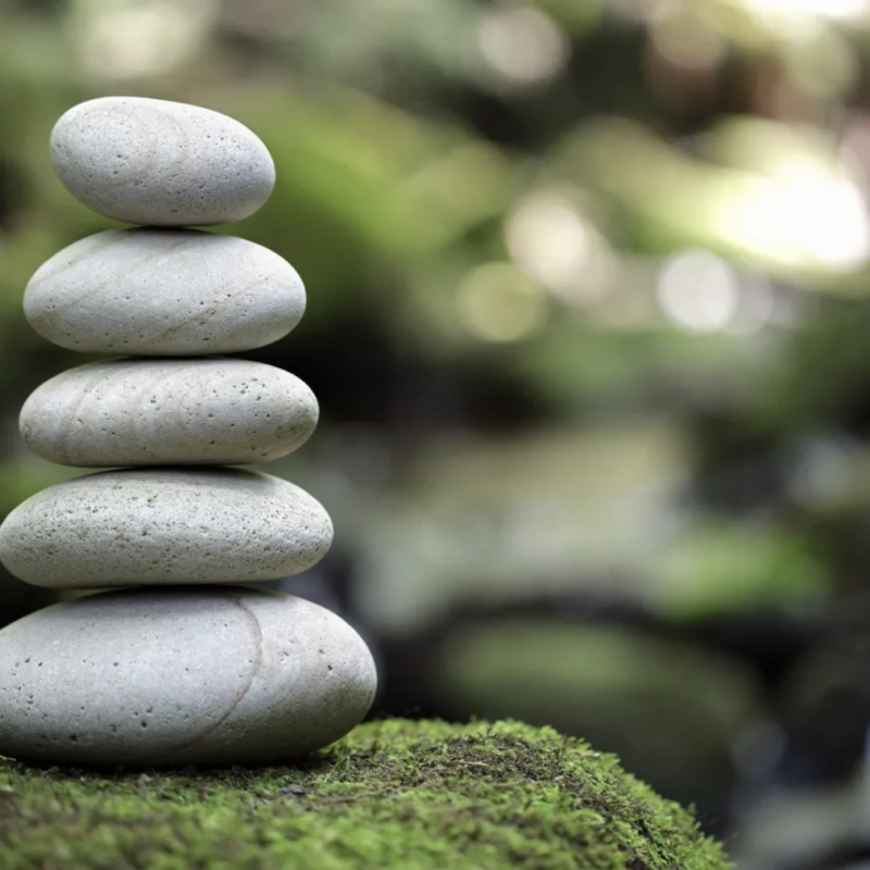zen balancing rocks for relationship therapist office